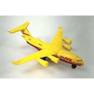 Matchbox Skybusters SB62 Yellow DHL Cargo Delivery Airliner A MBX Metal 2007